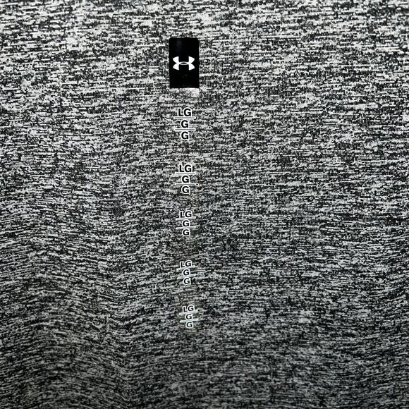 Under Armour Pullover Adult Large Mens Gray Short Sleeve Tech T-Shirt - Picture 5 of 16